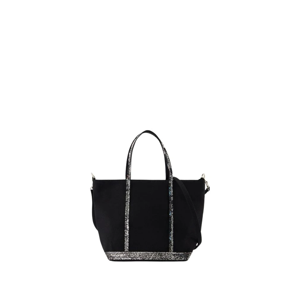Vanessa Bruno Shopper Bag met Glittery Handvatten Black Dames
