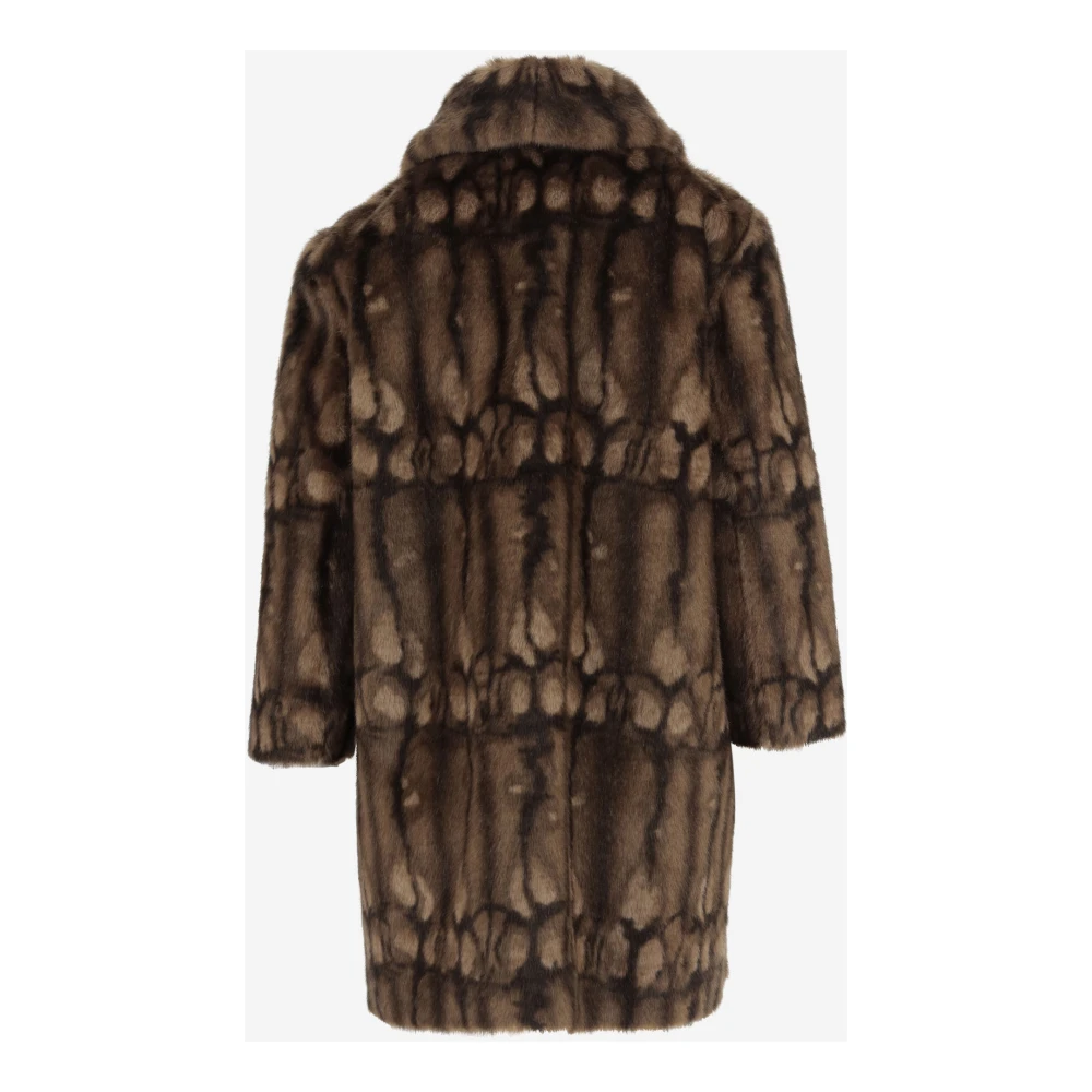 N21 Bruine Winterjas Brown Dames