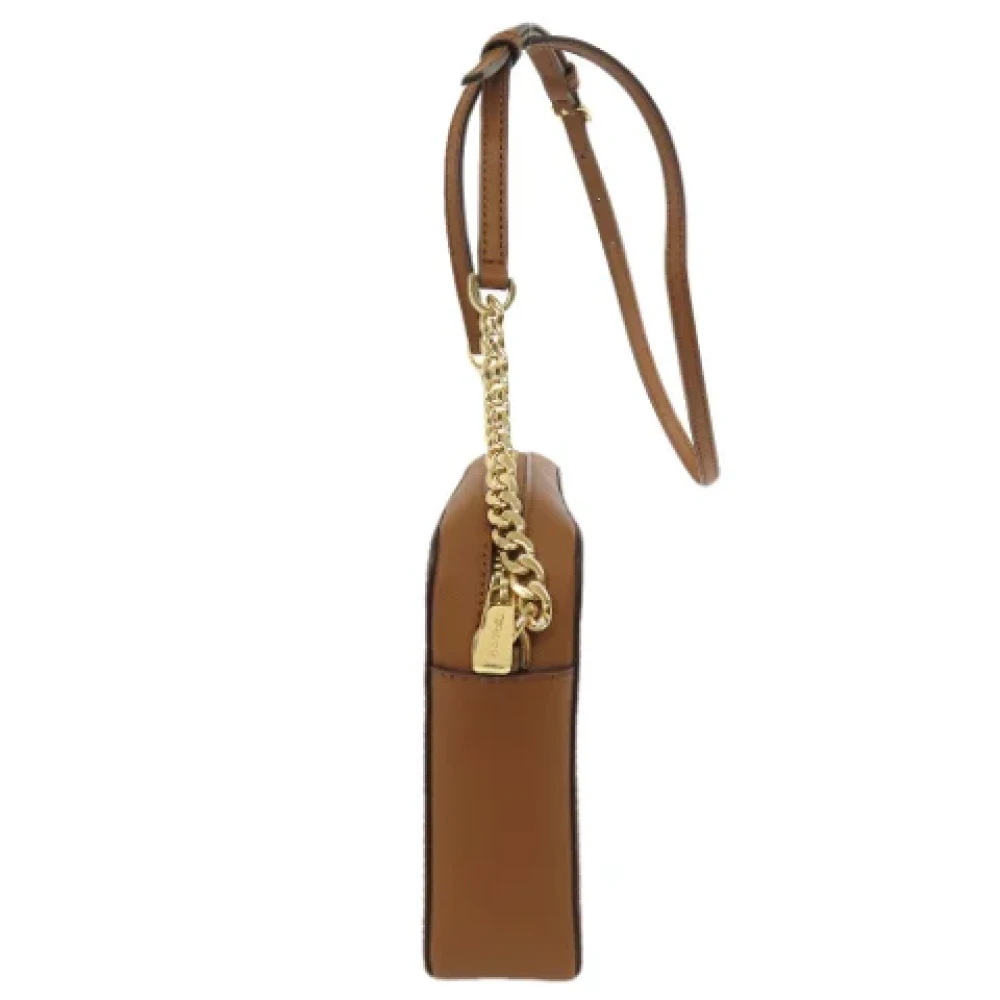 Michael Kors Pre-owned Plastic shoulder-bags Brown Dames