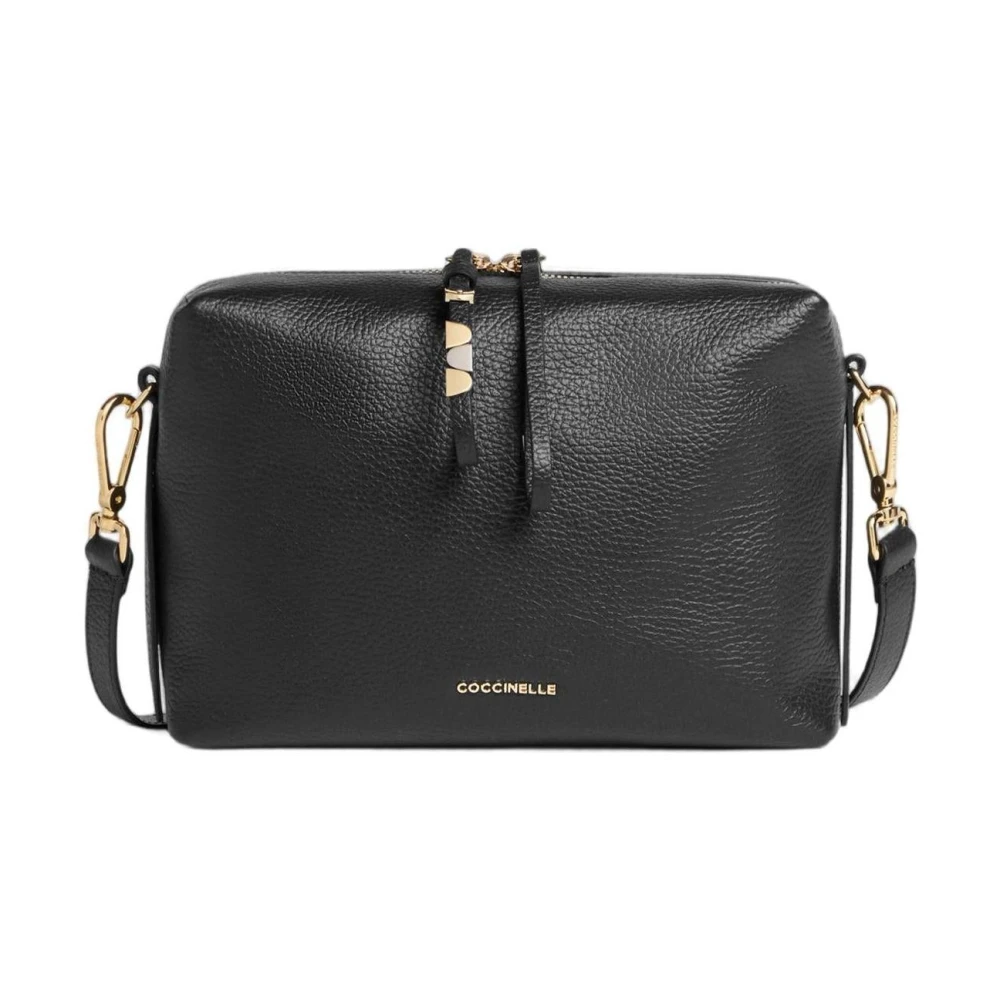 Coccinelle Women's Black Cross Body Bags, One Size, Nory Small Crossbody Bag