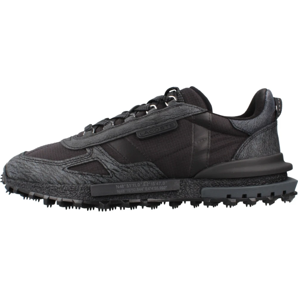 Lacoste Uomo Black,Black Sneakers Elite Active Black/ Black Eur 42 - Immagine 3