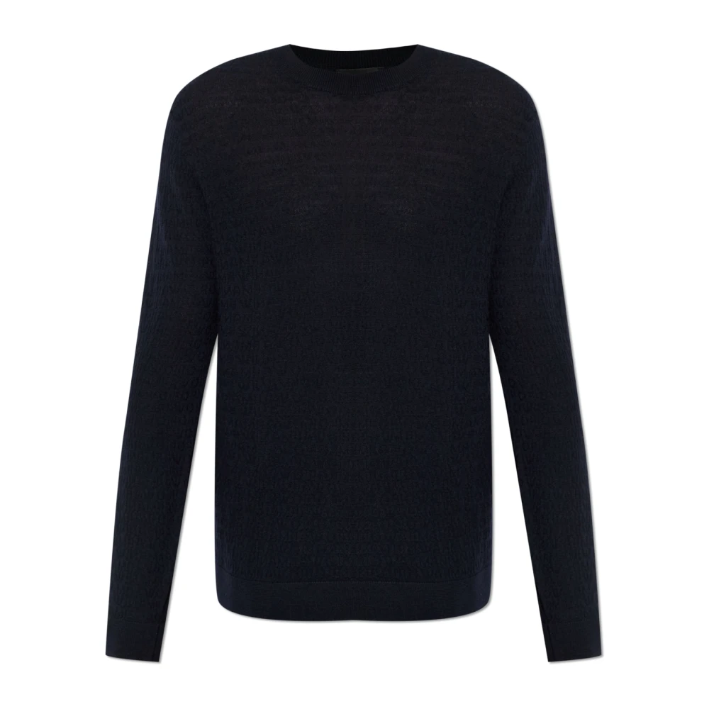 Emporio Armani Hombre Azul Jerseys, Talla: S