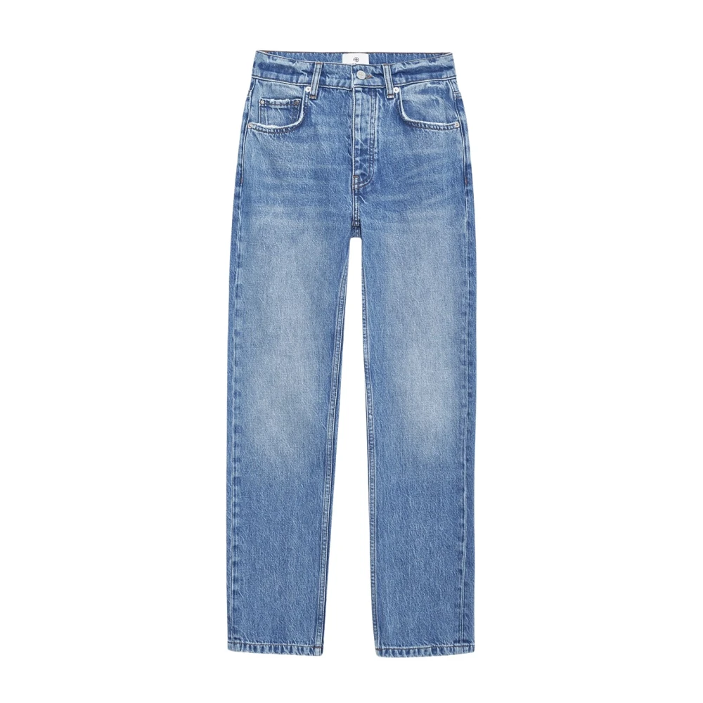 Anine Bing Women's Blue Kate Jean - Straight Fit Jeans - W28 - Jeans
