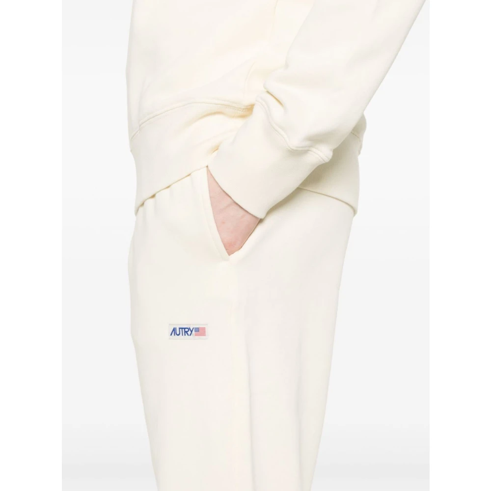 Autry Vintage Witte Jersey Broek White Dames