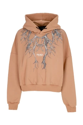 Lightning Crop Hoodie