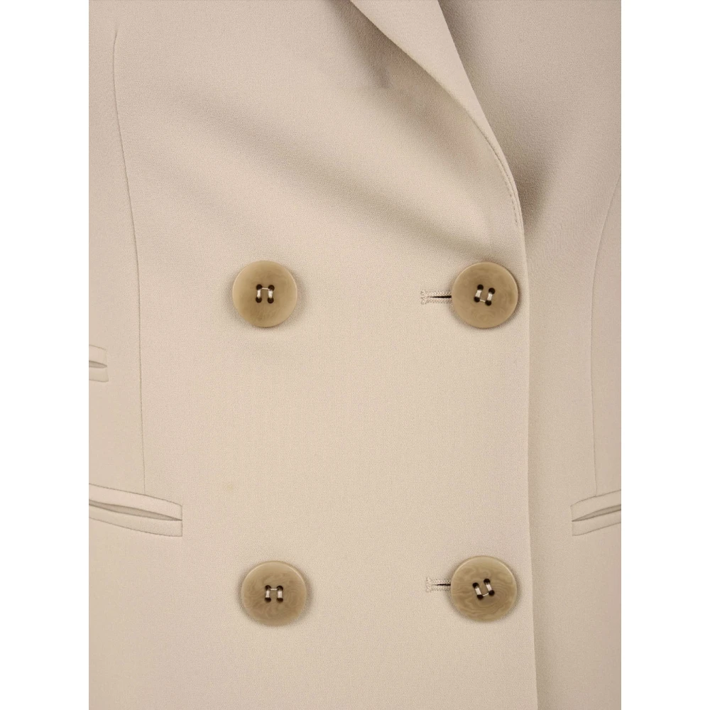 Douuod Woman Fenicottero Jas voor Dames Beige Dames