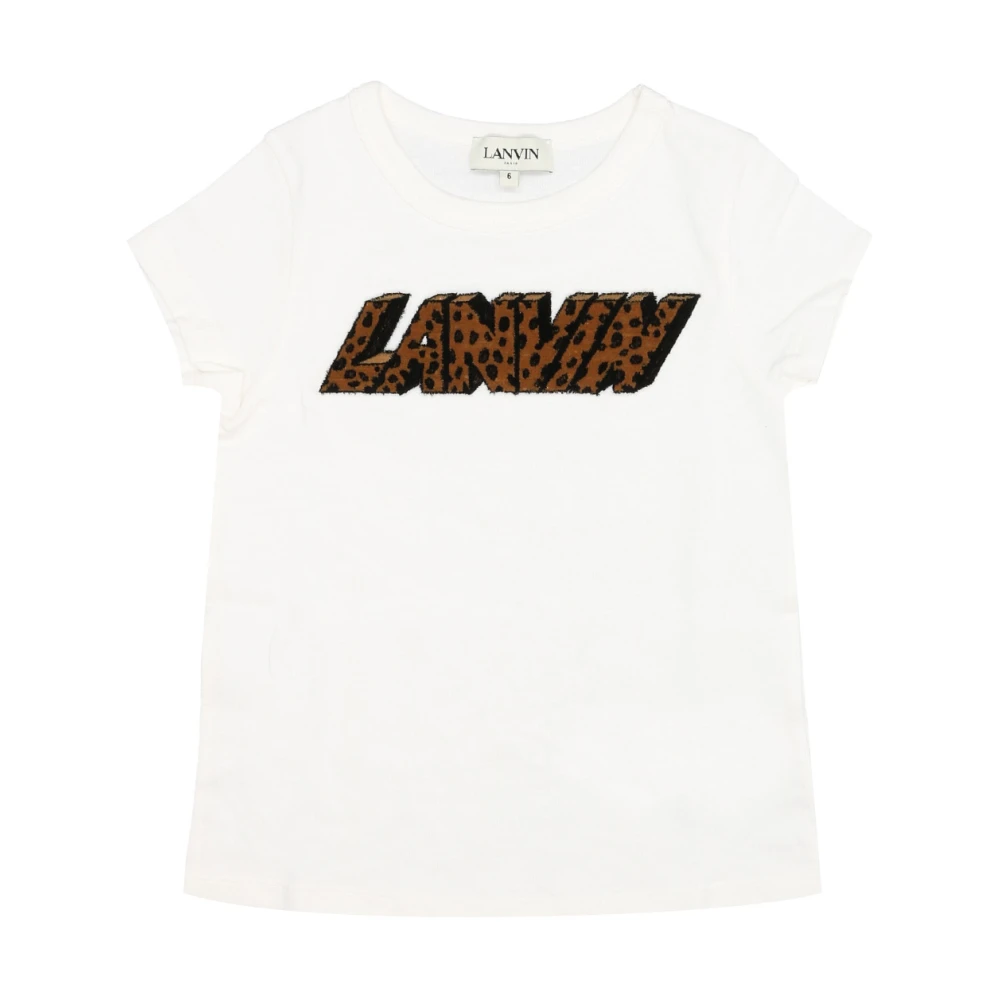 Lanvin Kortärmad T-shirt White, Flicka