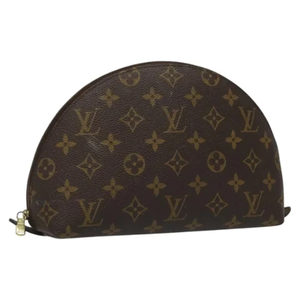 Louis Vuitton Vintage Pre-owned Canvas pouches Brown Dames