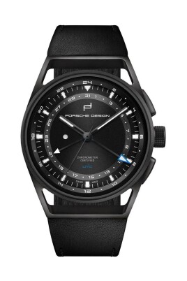 titanium-analog-watch-with-leather-bracelet