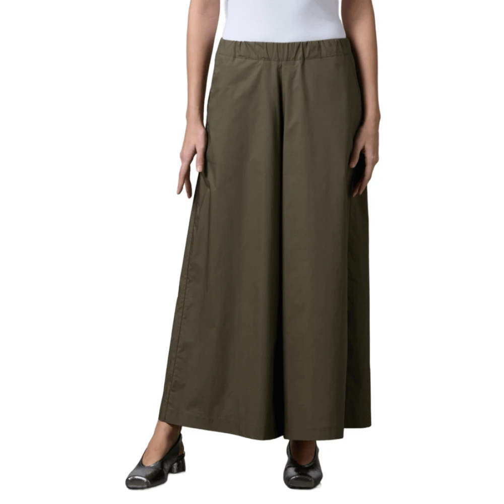 Trousers > Wide Trousers - - Roberto Collina - Modalova