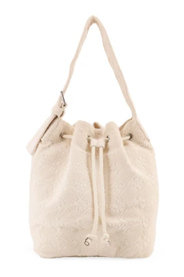 T Monogram Terry Bucket Bag