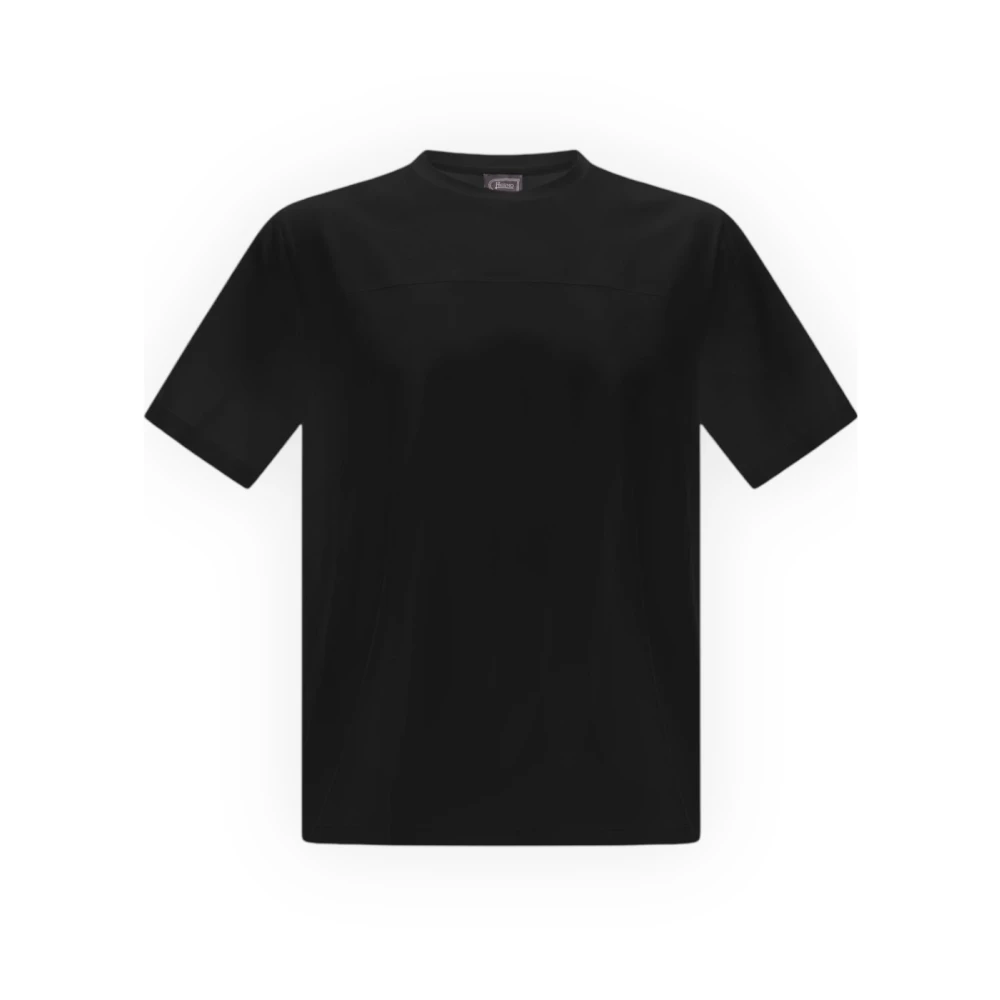 Herno - Tops > T-Shirts - Black - Herno - Modalova