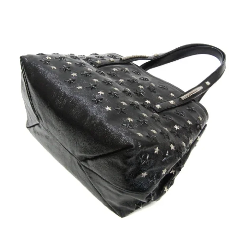 Jimmy Choo Pre-owned Leather totes Black Dames
