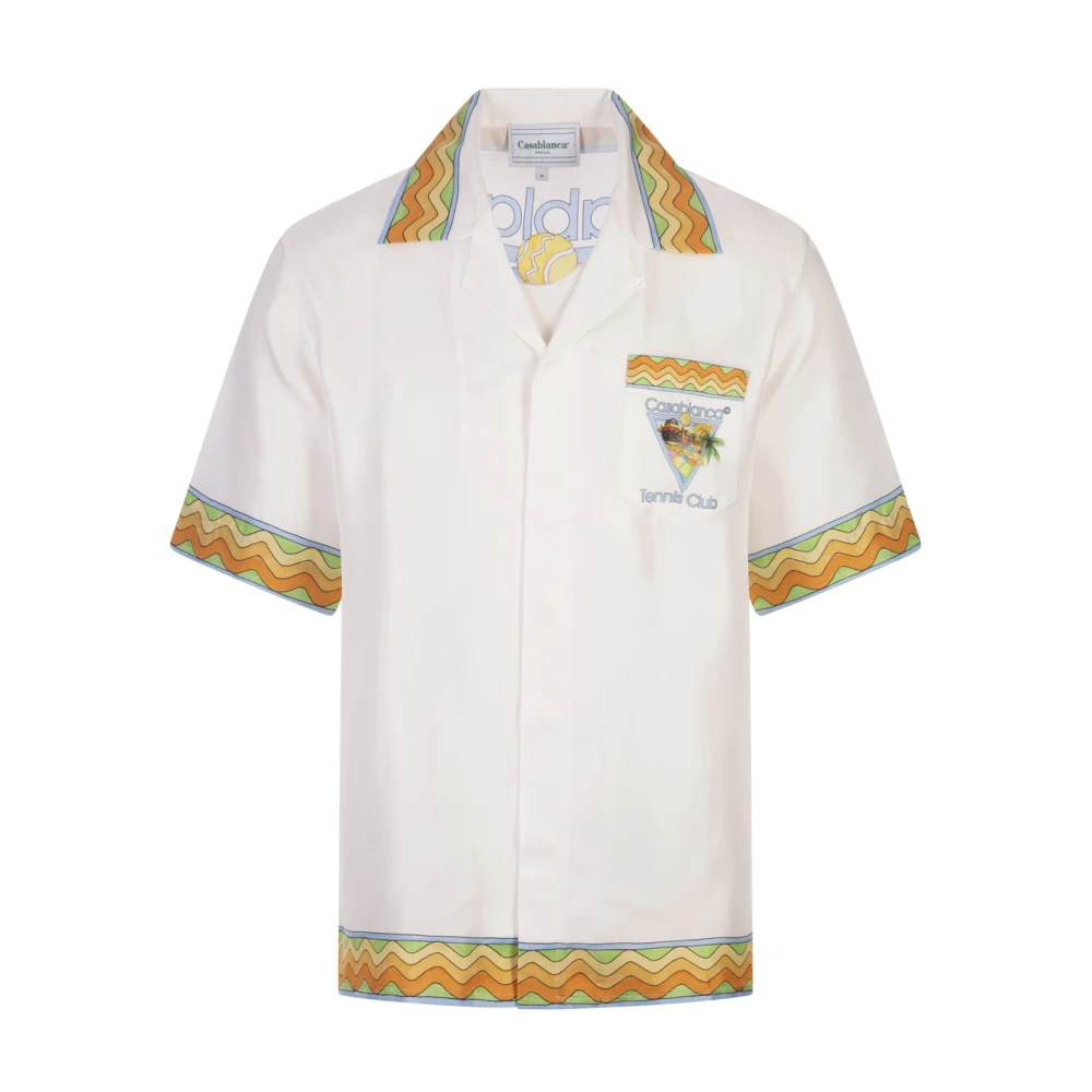 Casablanca Short Sleeve Shirts Multicolor Heren