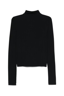 black-mock-neck-sweater
