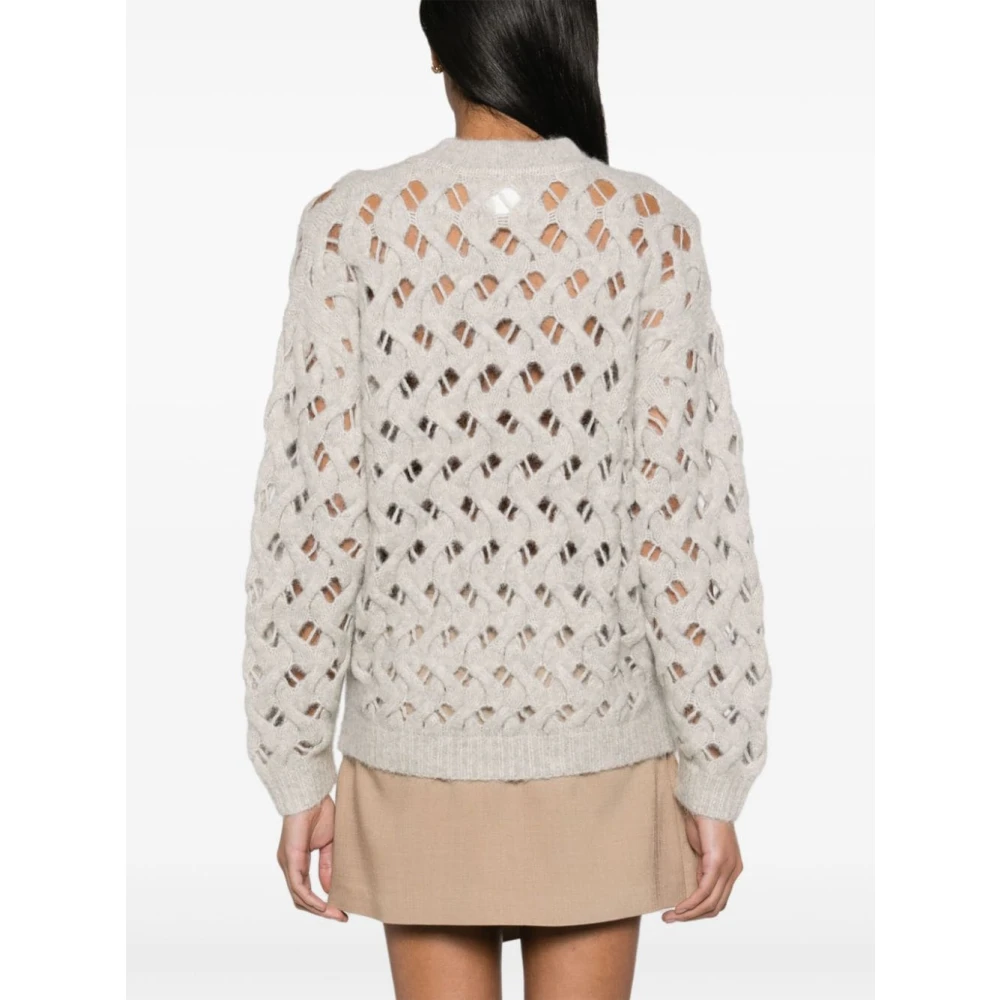 Isabel Marant Étoile Beige Sweater Aw24 Beige Dames