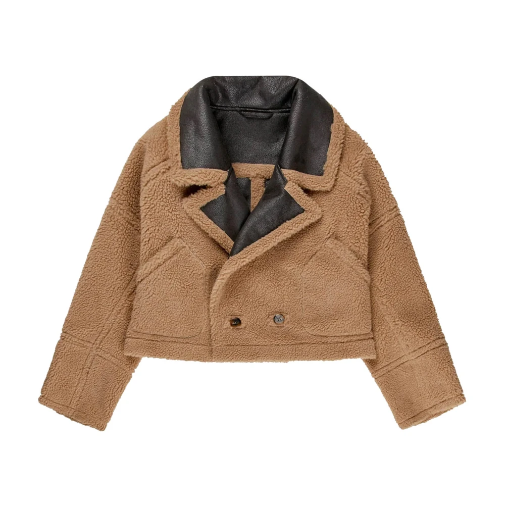 Munthe Omkeerbare Teddyjas Kameel Brown Dames