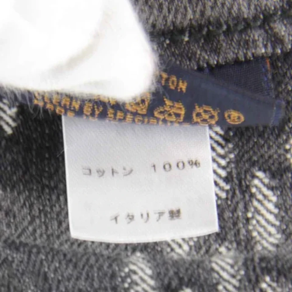 Louis Vuitton Vintage Pre-owned Cotton hats Gray Dames