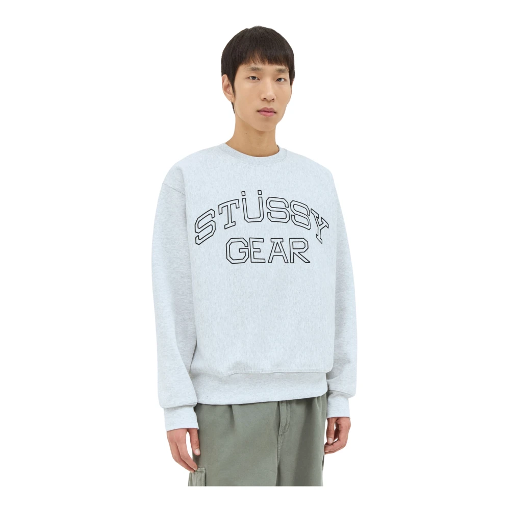 Stüssy Crewneck Sweatshirt Gray Heren