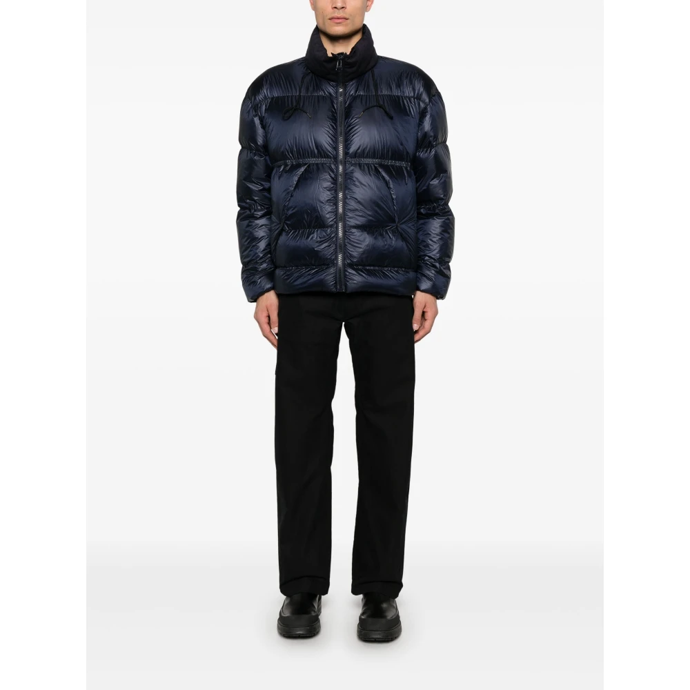 Ten C Alpine Puffer Jacket Blue Heren