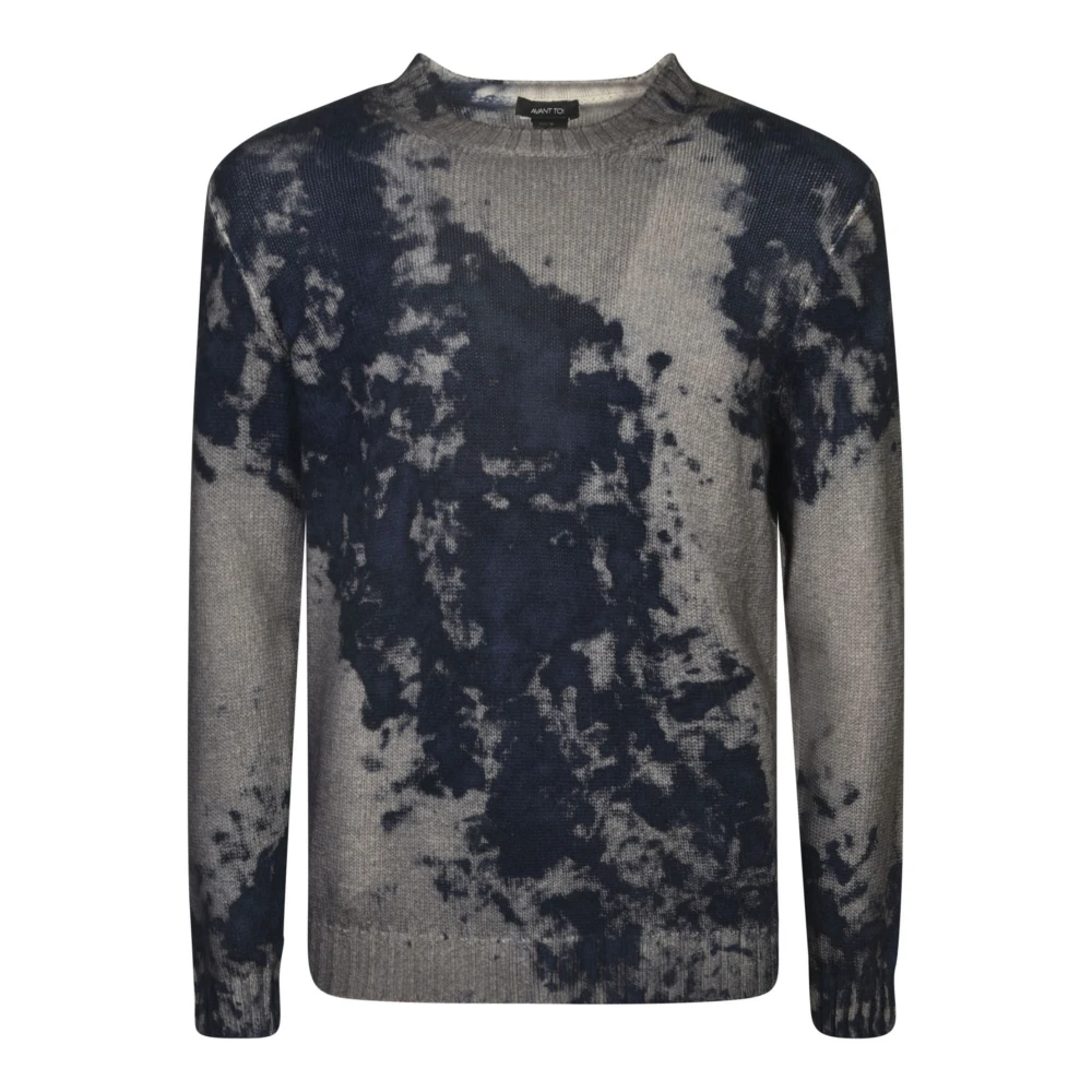 Avant Toi Blauwe Sweaters voor Heren Blue Heren