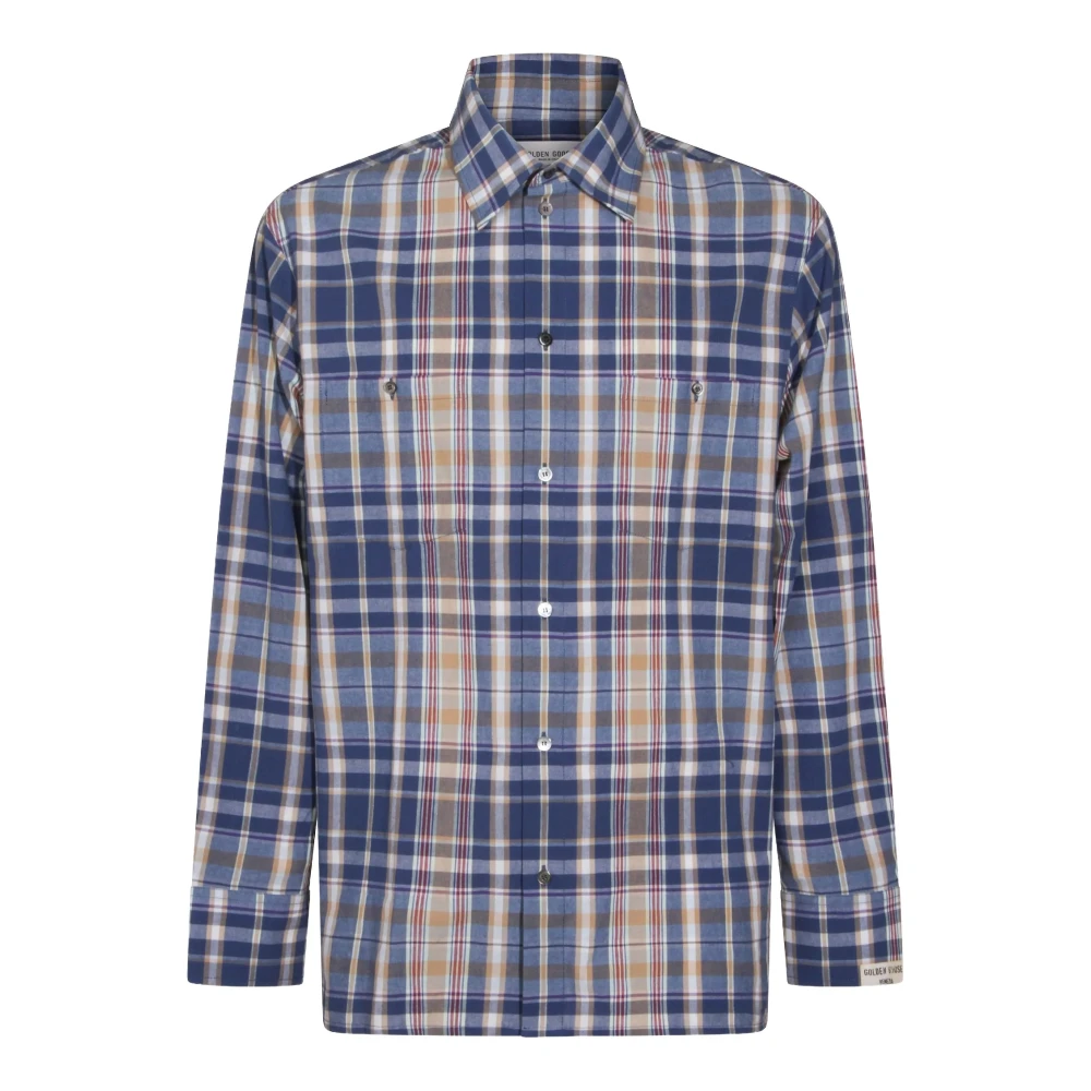Golden Goose Men's Multicolor Journey Over Shirt Persis - Casual Shirts - Xs - Shirts
