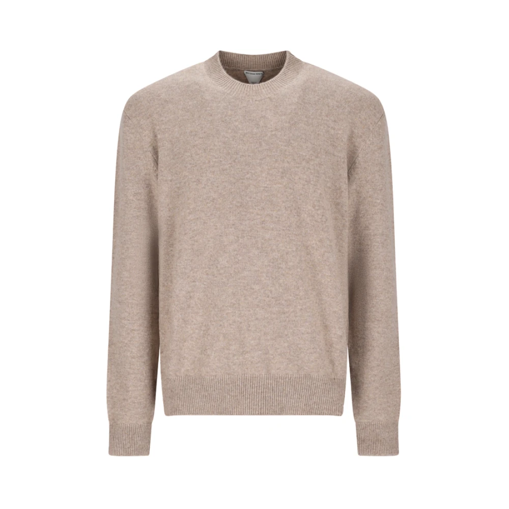 Bottega Veneta Men's Beige Cashmere Knitwear, L, Classic Cashmere Jumper