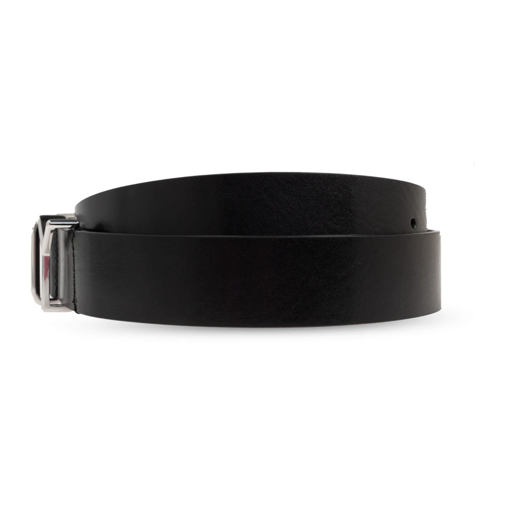 Y Project Leren riem Black Dames