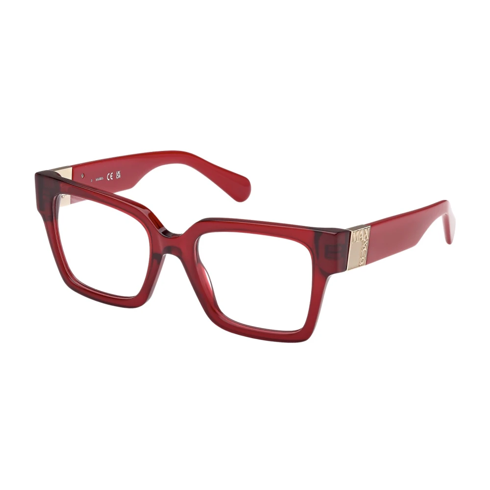 Max & Co Women's Red Glasses, 51 Mm, Mo5175 Optical Frame