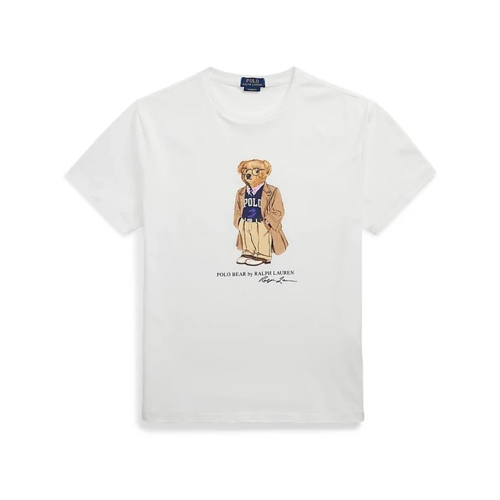 Polo Ralph Lauren Uomo Bianco Maglietta Casual Per Uomini