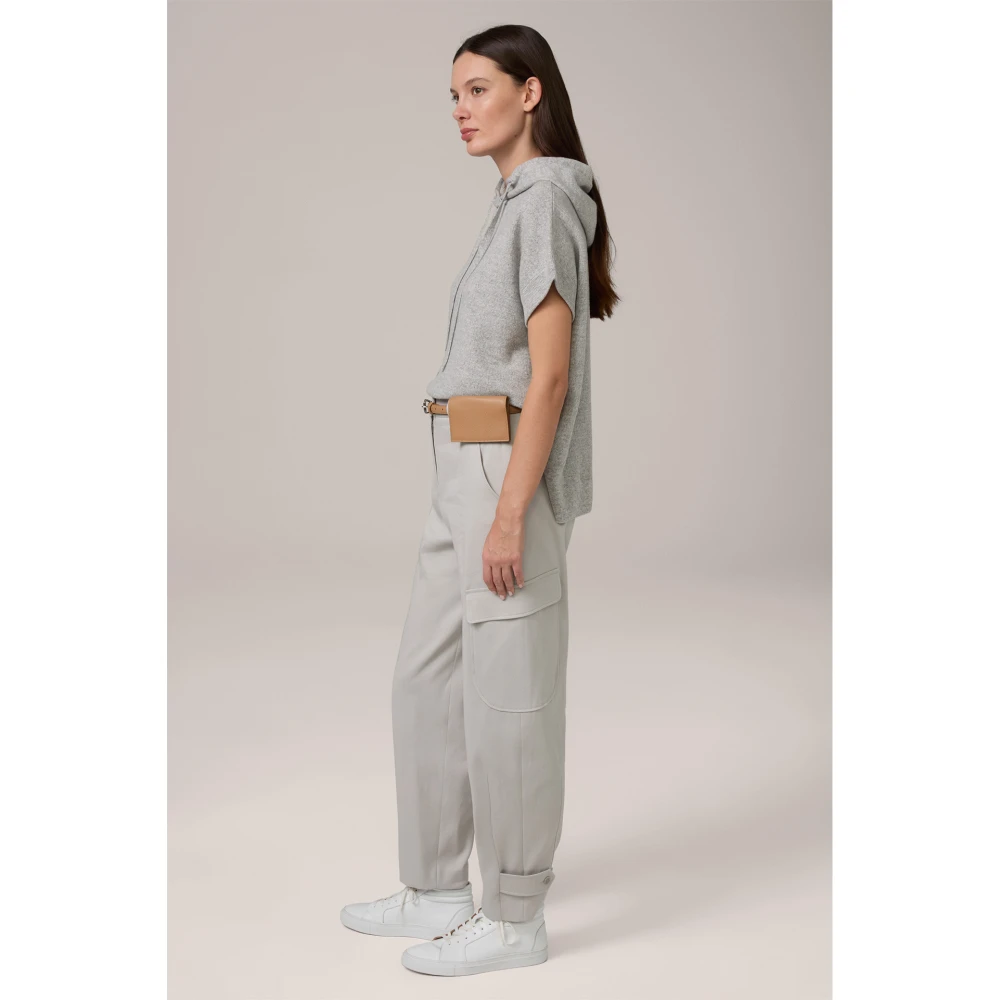 Windsor Cashmere hoodie in grijs Gray Dames