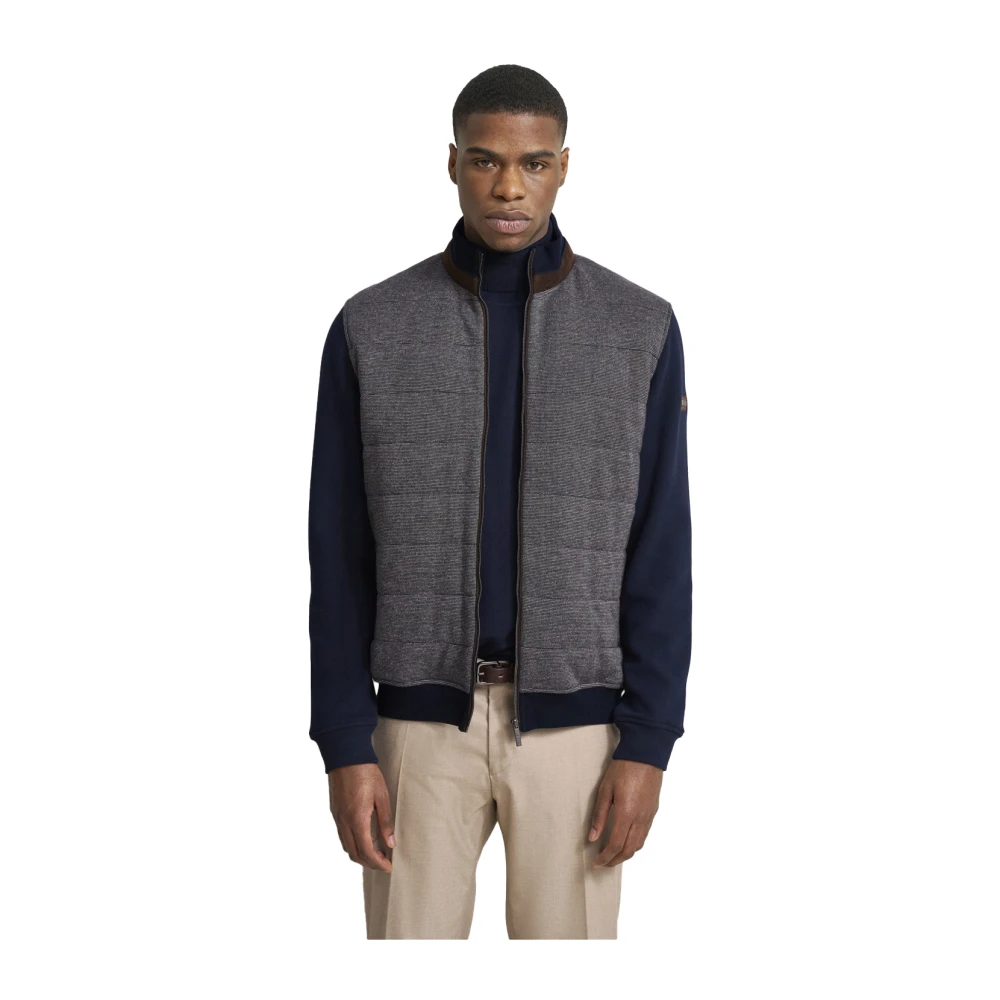 Bugatti Donkerblauw Vest Blue Heren