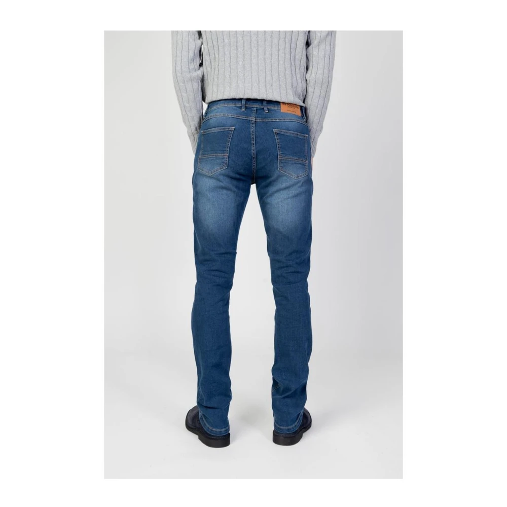 U.s. Polo Assn. Blauwe Katoenmix Jeans & Broek Blue Heren