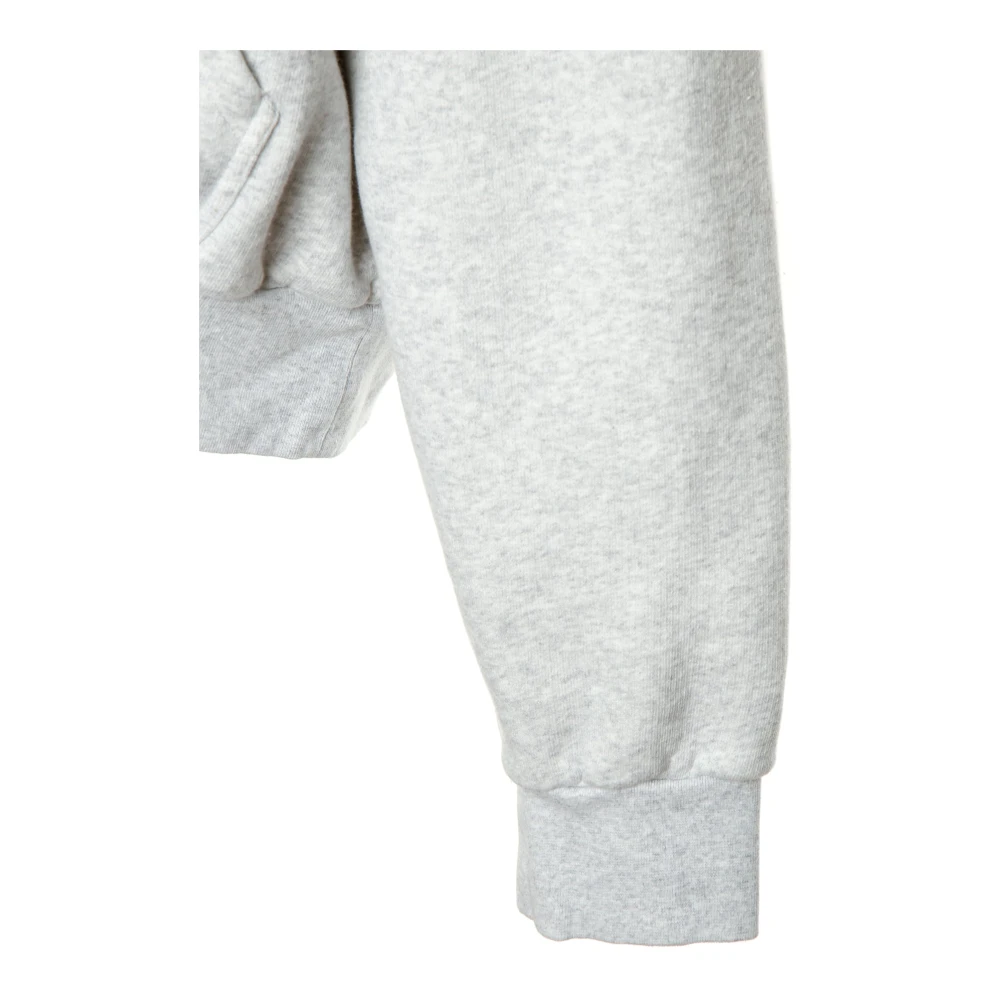 Jacquemus Oversized hoodie met kangoeroezak Gray Heren