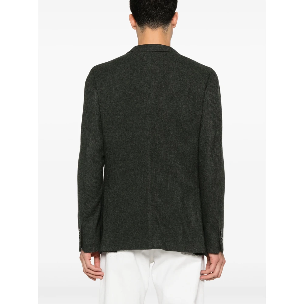 Boglioli Luxueus Wol-Kasjmier Jack Green Heren