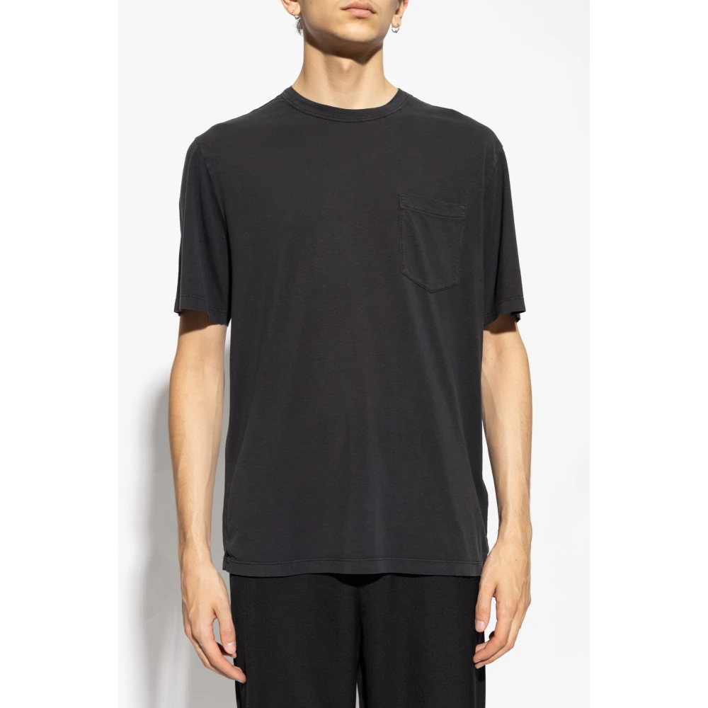 Officine Générale Zak T-shirt Black Heren