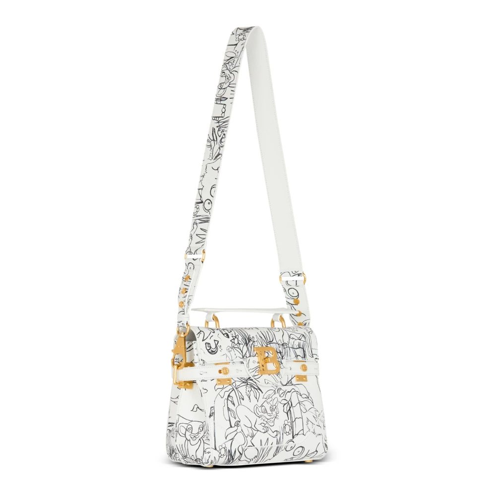Balmain Disney x : The Lion King Sac B-Buzz 23 gedrukt Kind Vroegrijp White Dames