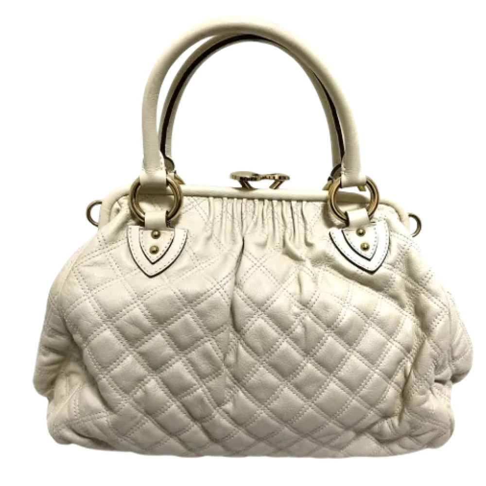 Marc Jacobs Pre-owned Leather handbags White Dames