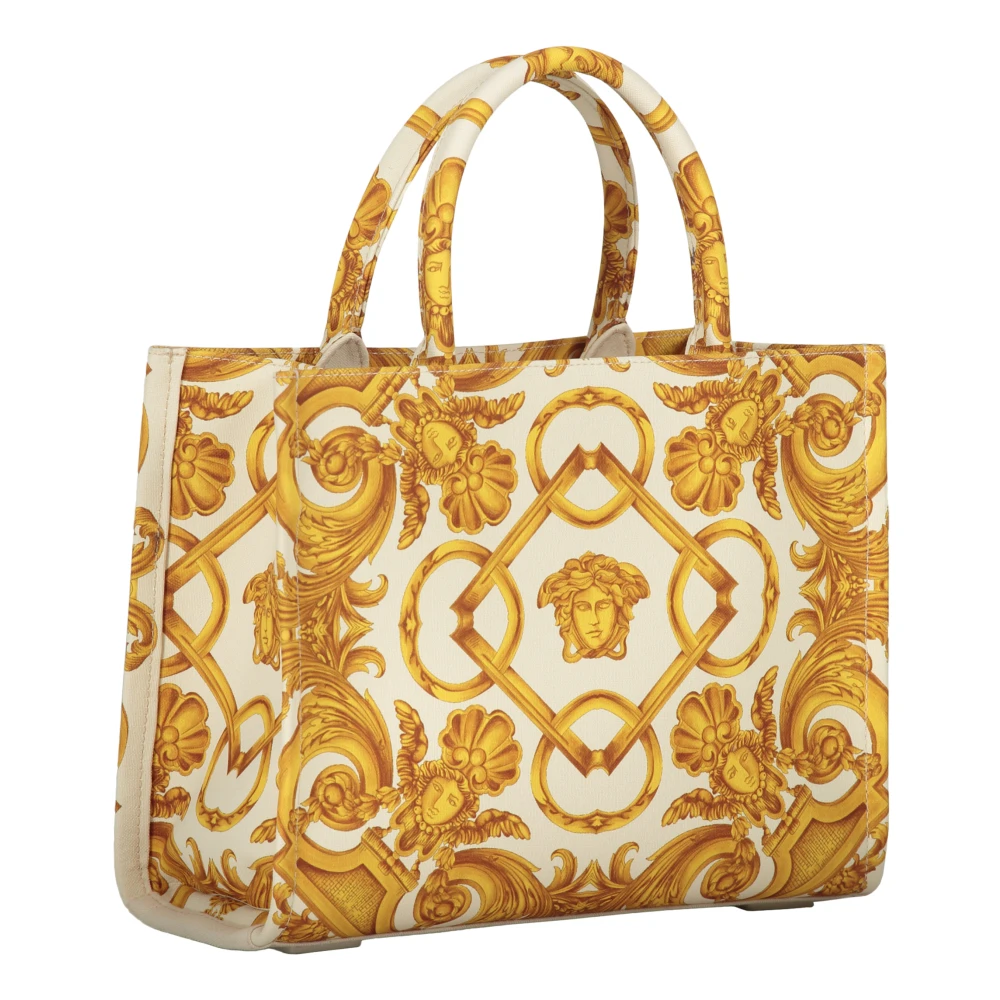 Versace Jacquard motief canvas tas Multicolor Dames