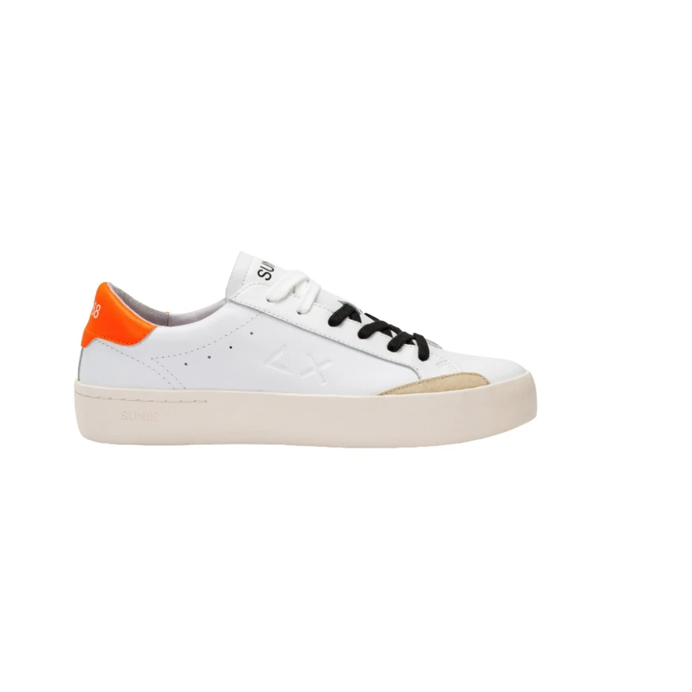 Sun68 Snygga Sneakers för Män White, Herr