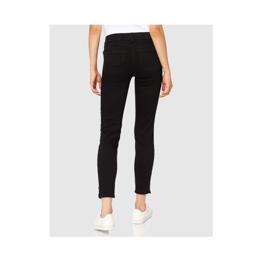 Gerry Weber Ingekorte Jeans 7 8 Broek Black Dames