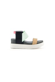 Flache Sandalen