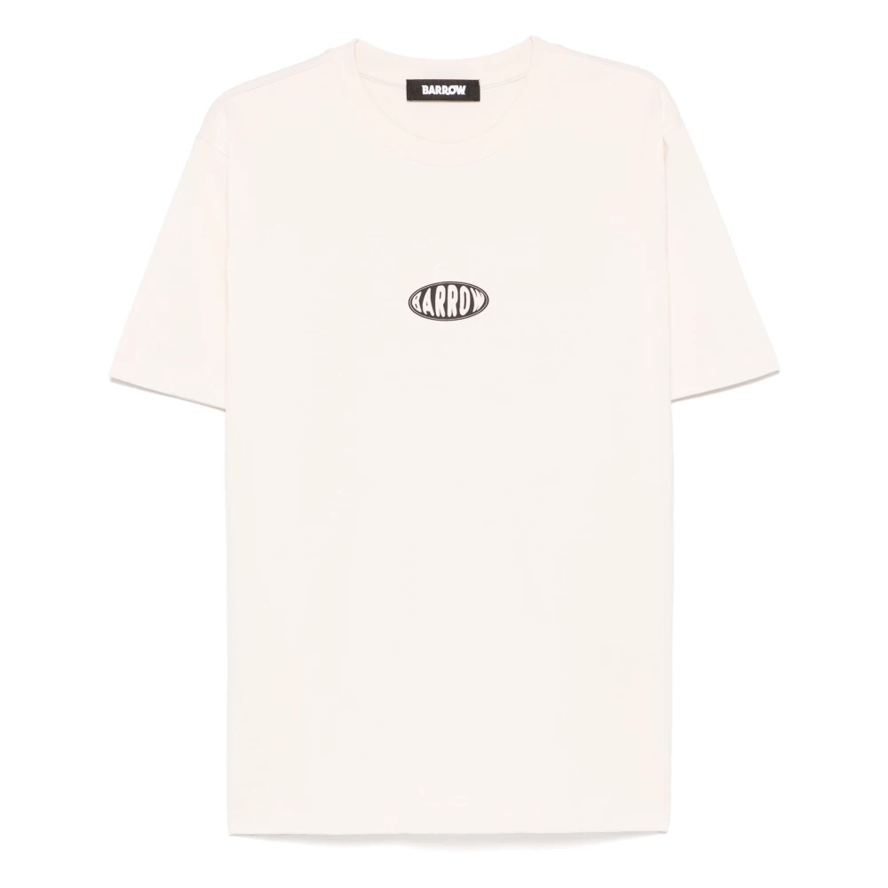 Barrow - Tops > T-Shirts - Beige - Barrow - Modalova