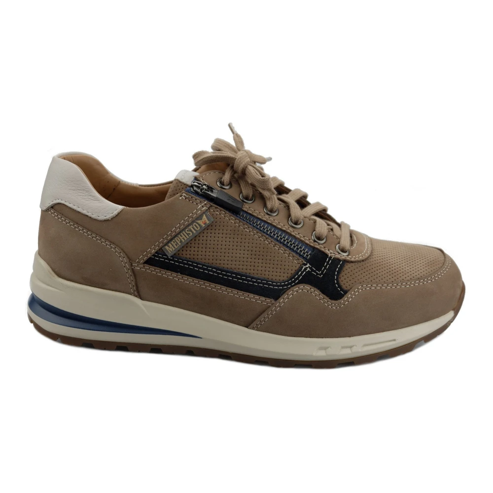 Mephisto Stijlvolle Bradley Sneaker voor Heren Heren Schoenen Beige