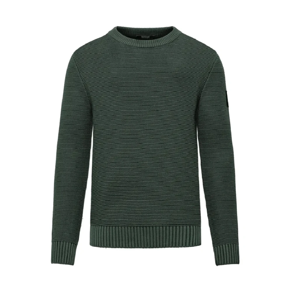 BomBoogie Groene Katoenen Trui Moderne Stijl Green Heren