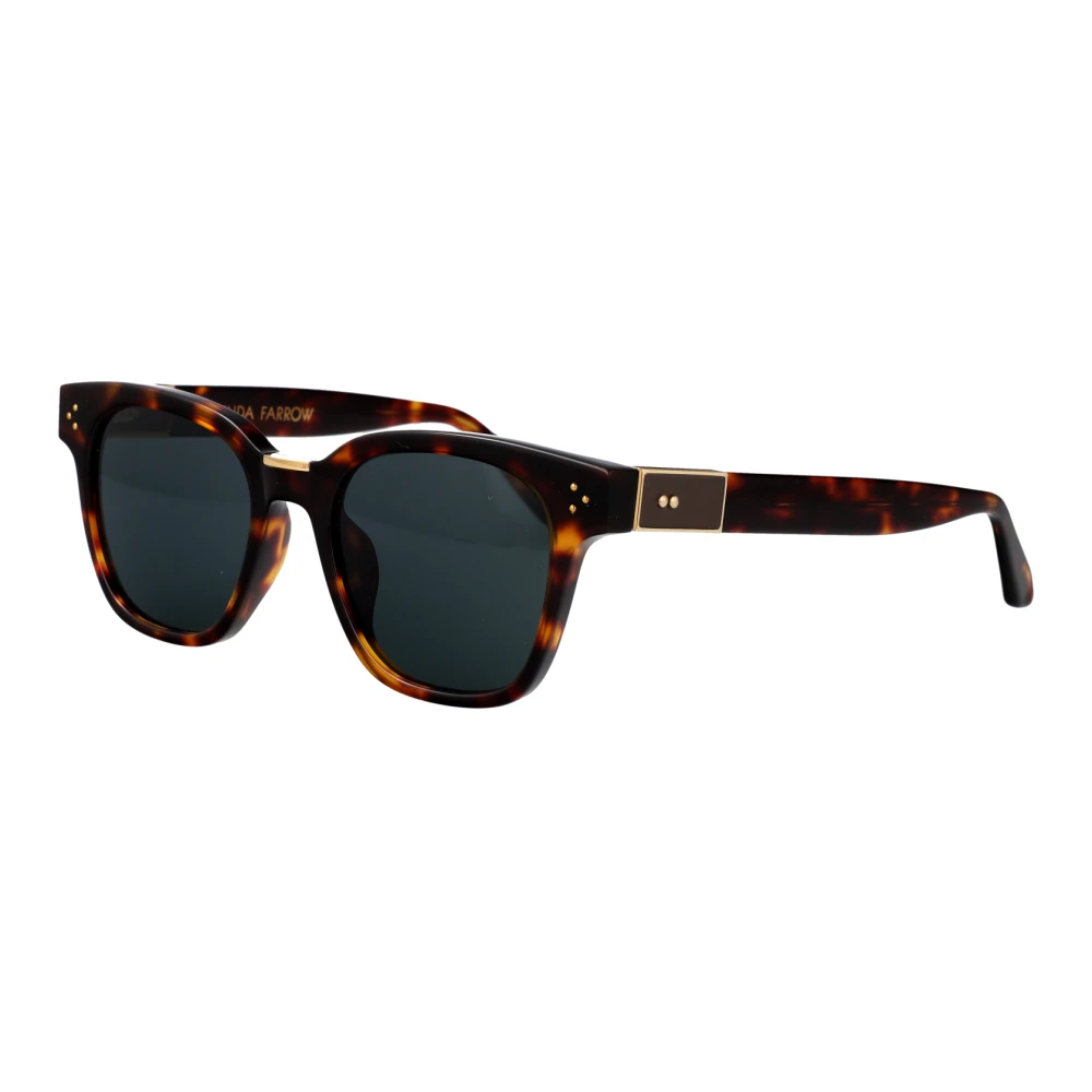 Linda Farrow Brown Sunglasses, Unisex, 52 Mm, Sanchez Sunglasses