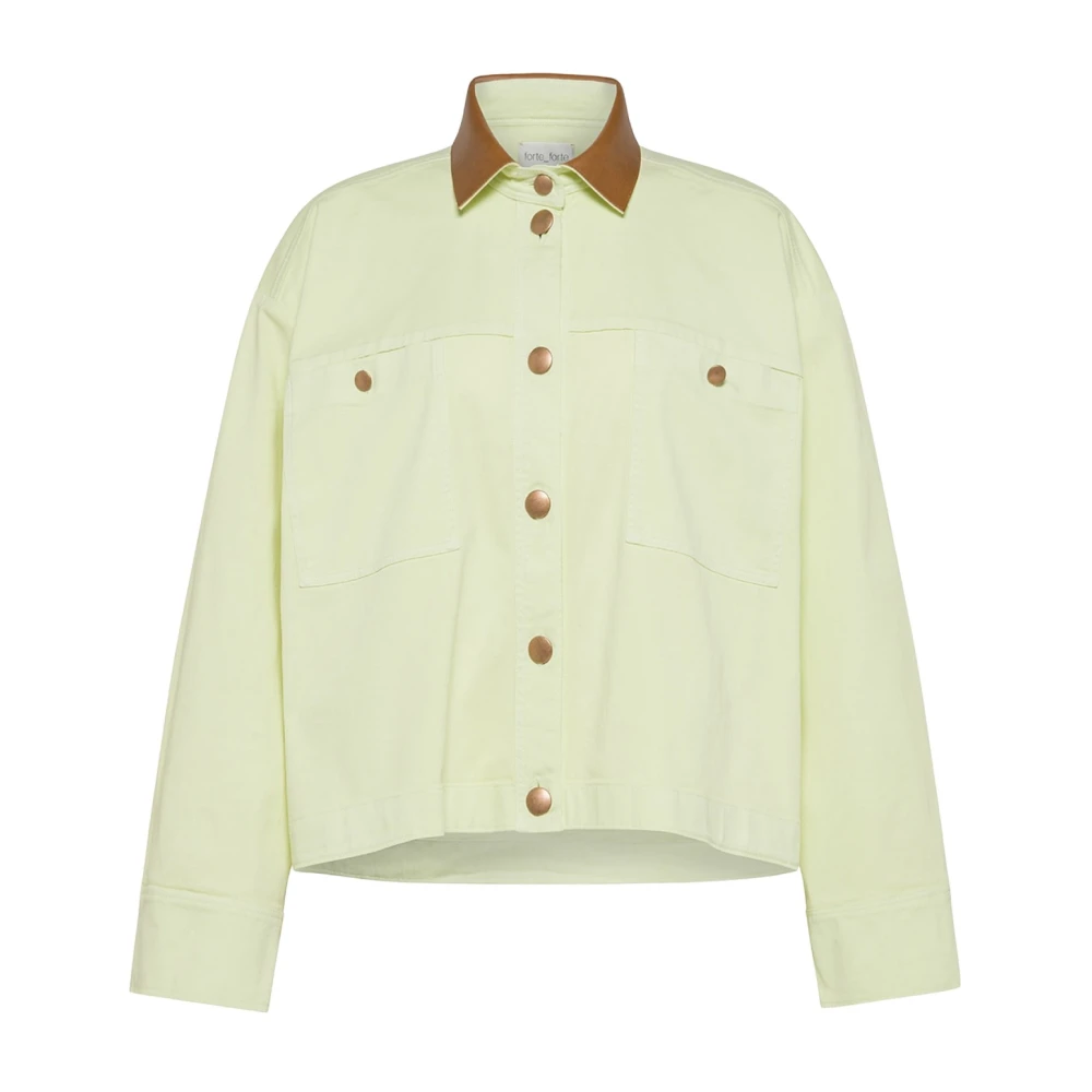 Jackets > Denim Jackets - - Forte Forte - Modalova