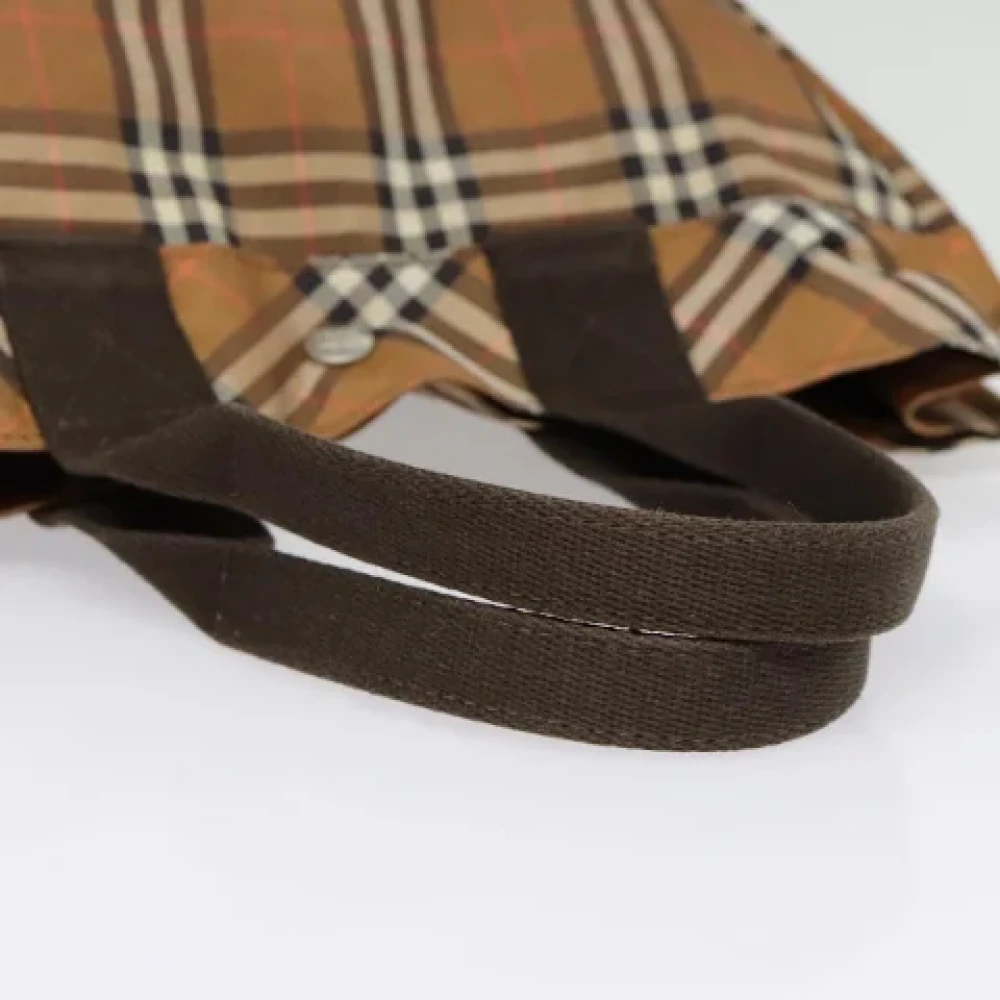 Burberry Vintage Pre-owned Fabric totes Brown Dames