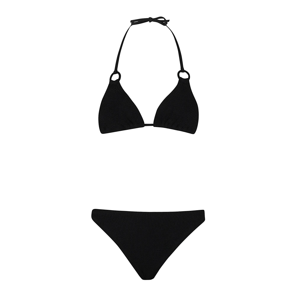 Hunza G Stijlvolle Bikini Set voor Vrouwen Black Dames