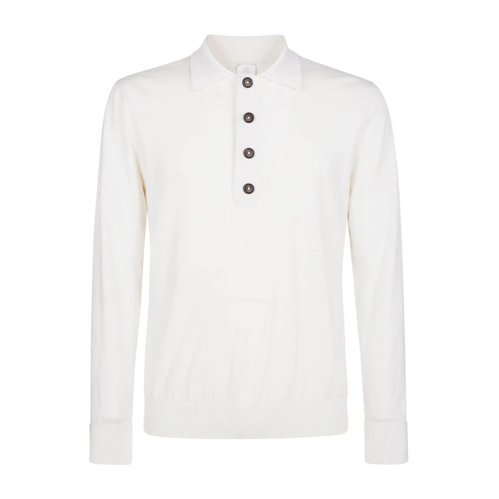 Eleventy Herren Weiß Strickwaren, Mgröße: